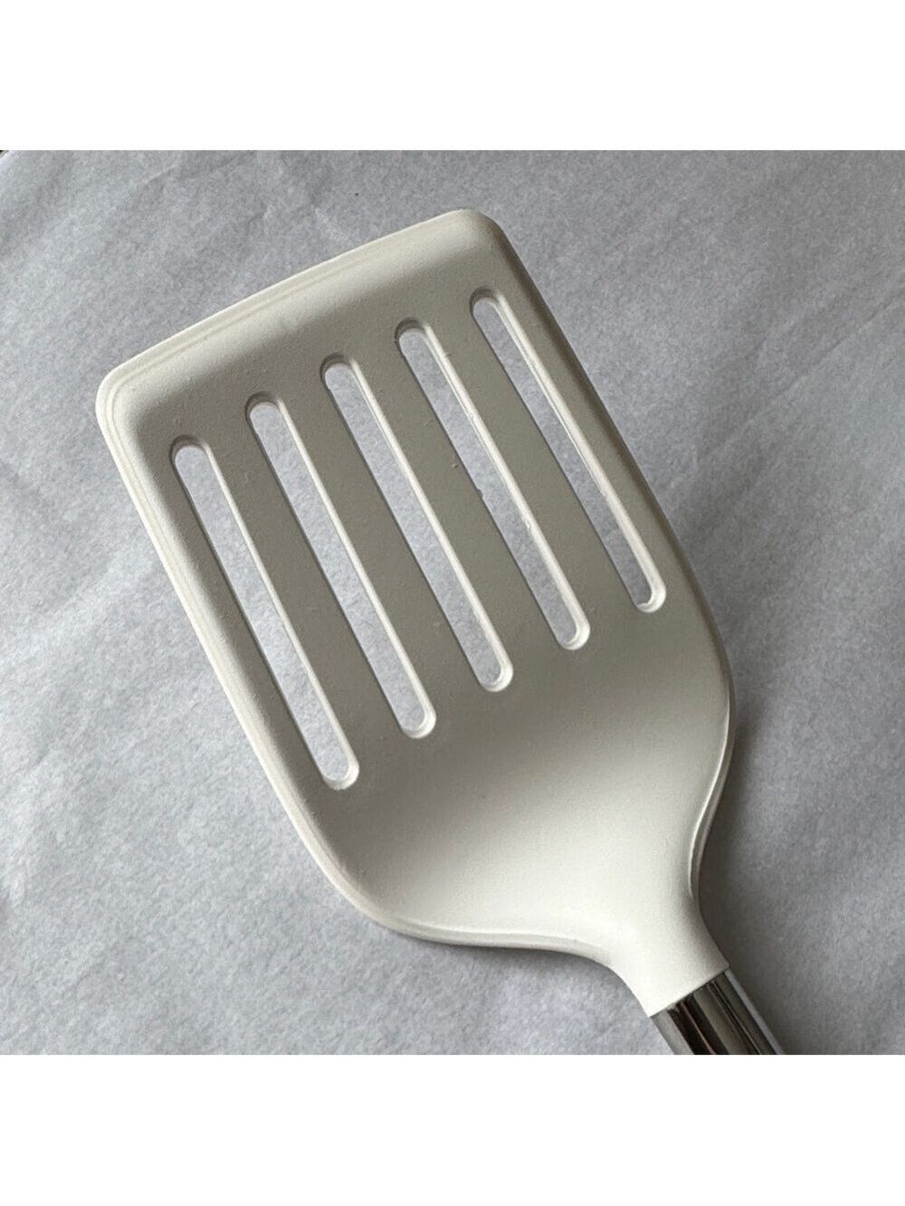 William Sonoma  Slotted Spatula with Stainless Handle